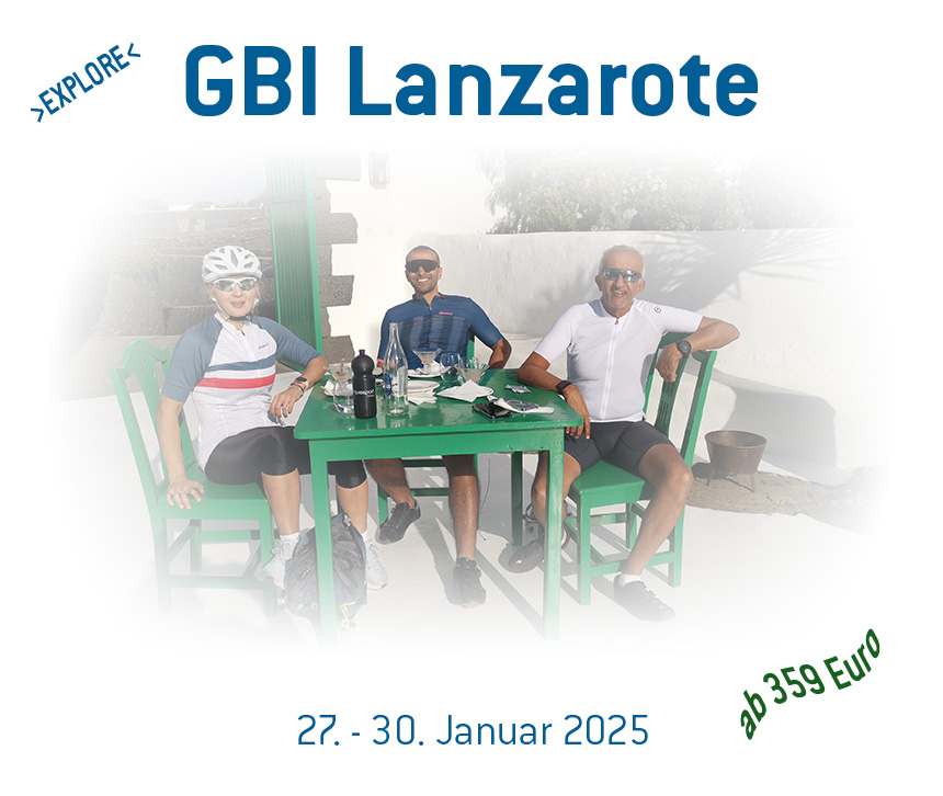 GBI Lanzarote Fahrradreise