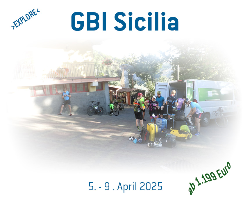 GBI Sicilia Fahrradreise